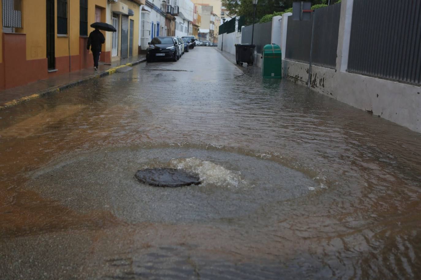 Fotos: La barriada del Buen Pastor en San Fernando anegada por las lluvias