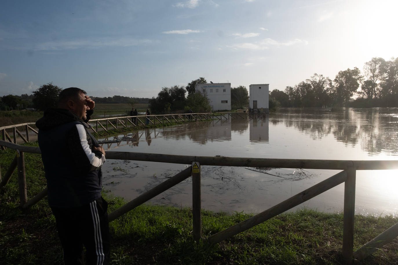 Fotos: Jerez trata de recuperar la normalidad después de las lluvias y la crecida del Guadalete