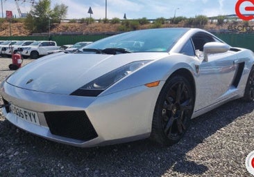 Un Lamborghini o un Ferrari, coches de narcos salen a subasta a partir de 150 euros