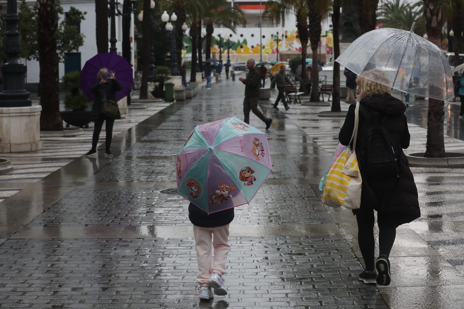 Fotos: La provincia de Cádiz sigue en aviso naranja por la DANA