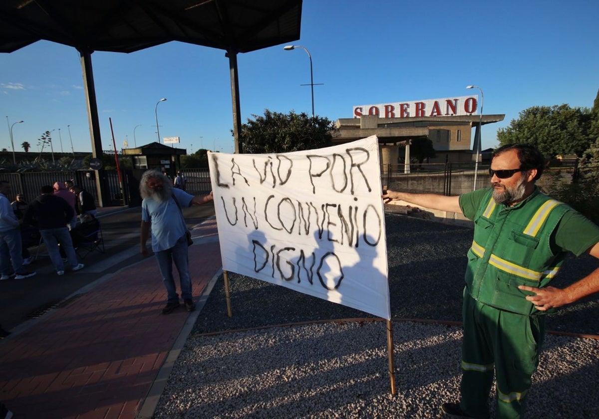 Protestas en el sector durante la negociación del convenio que aún está vigente y que se prorrogó el año pasado