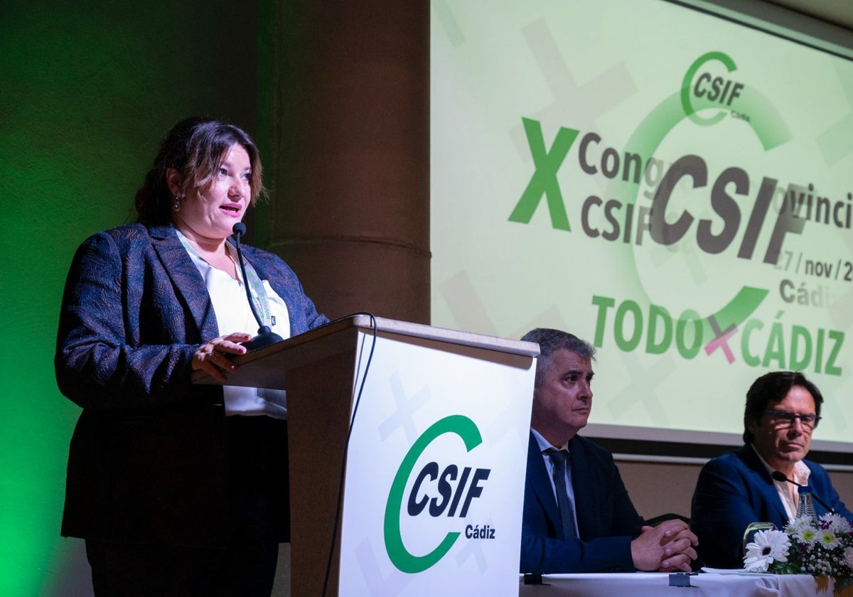 Mercedes Amézaga, elegida nueva presidenta de CSIF Cádiz