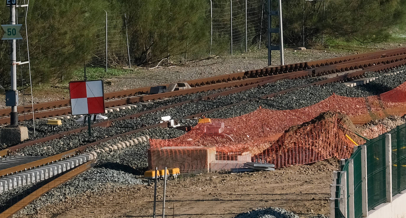 Fotos: Así están las obras del tren de La Cabezuela