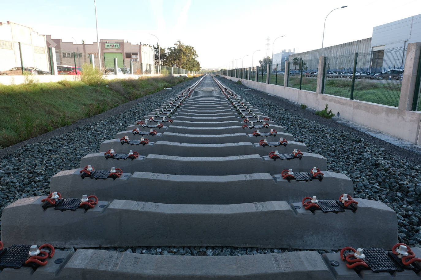 Fotos: Así están las obras del tren de La Cabezuela