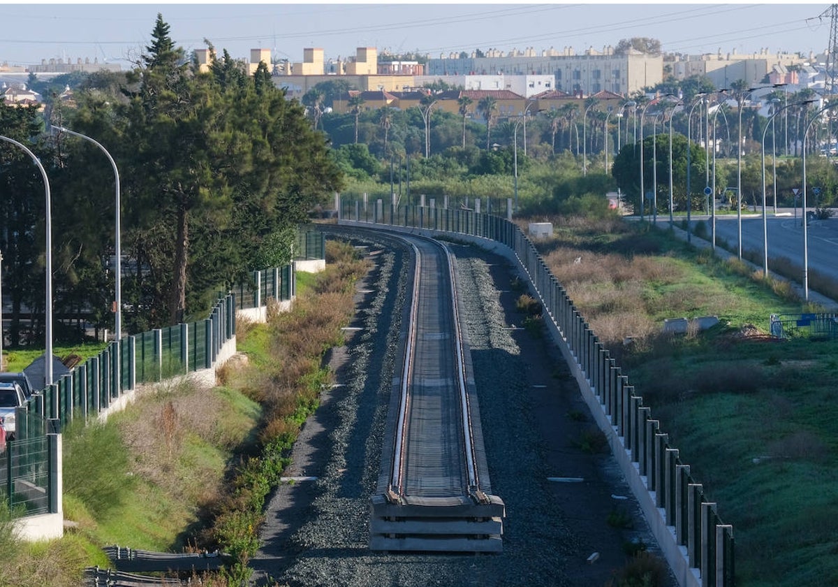 Fotos: Así están las obras del tren de La Cabezuela