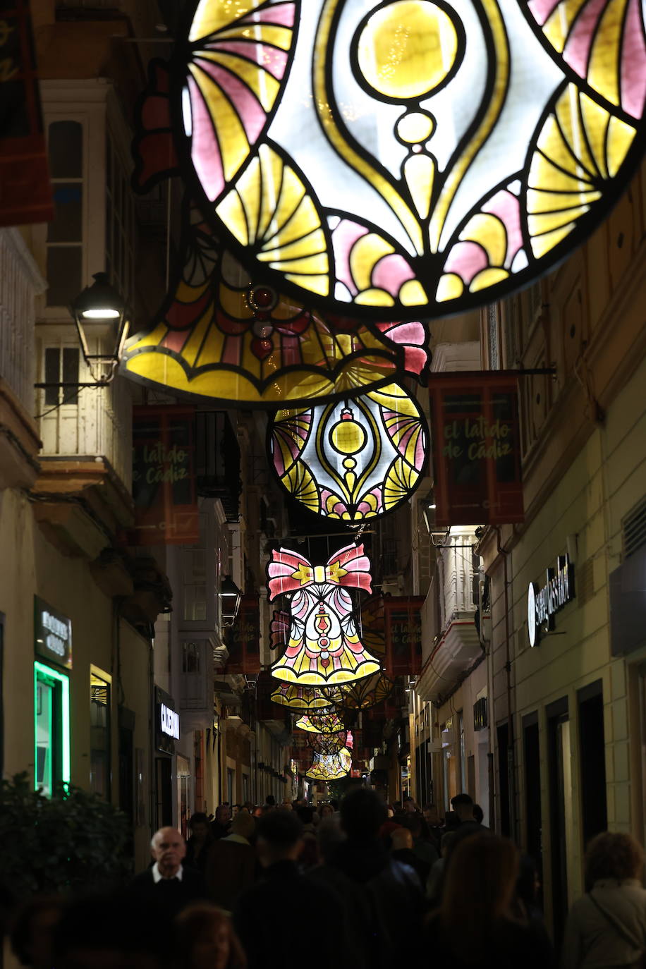 Fotos: Así ha sido la inauguración de Navidad 2024 en Cádiz