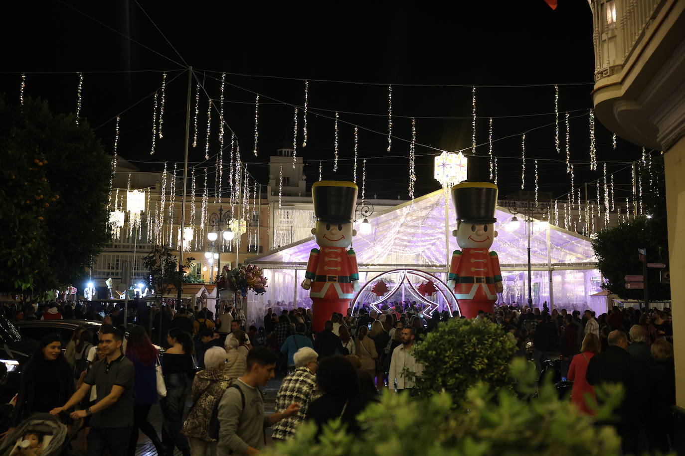 Fotos: Así ha sido la inauguración de Navidad 2024 en Cádiz