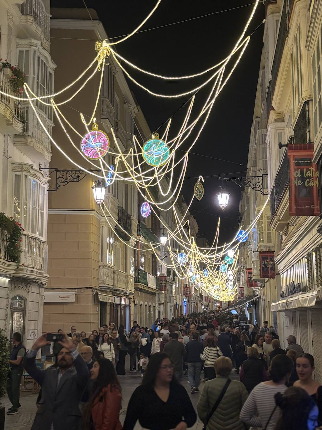 Fotos: Así ha sido la inauguración de Navidad 2024 en Cádiz