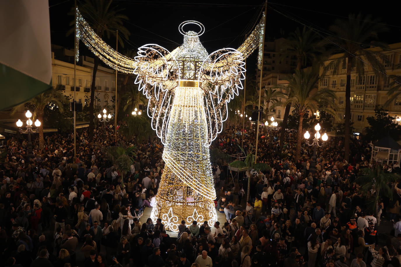 Fotos: Así ha sido la inauguración de Navidad 2024 en Cádiz