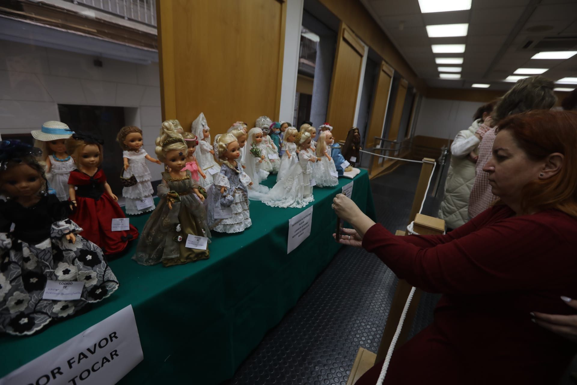 Exposición sobre muñecas Nancy organizada por Afedu