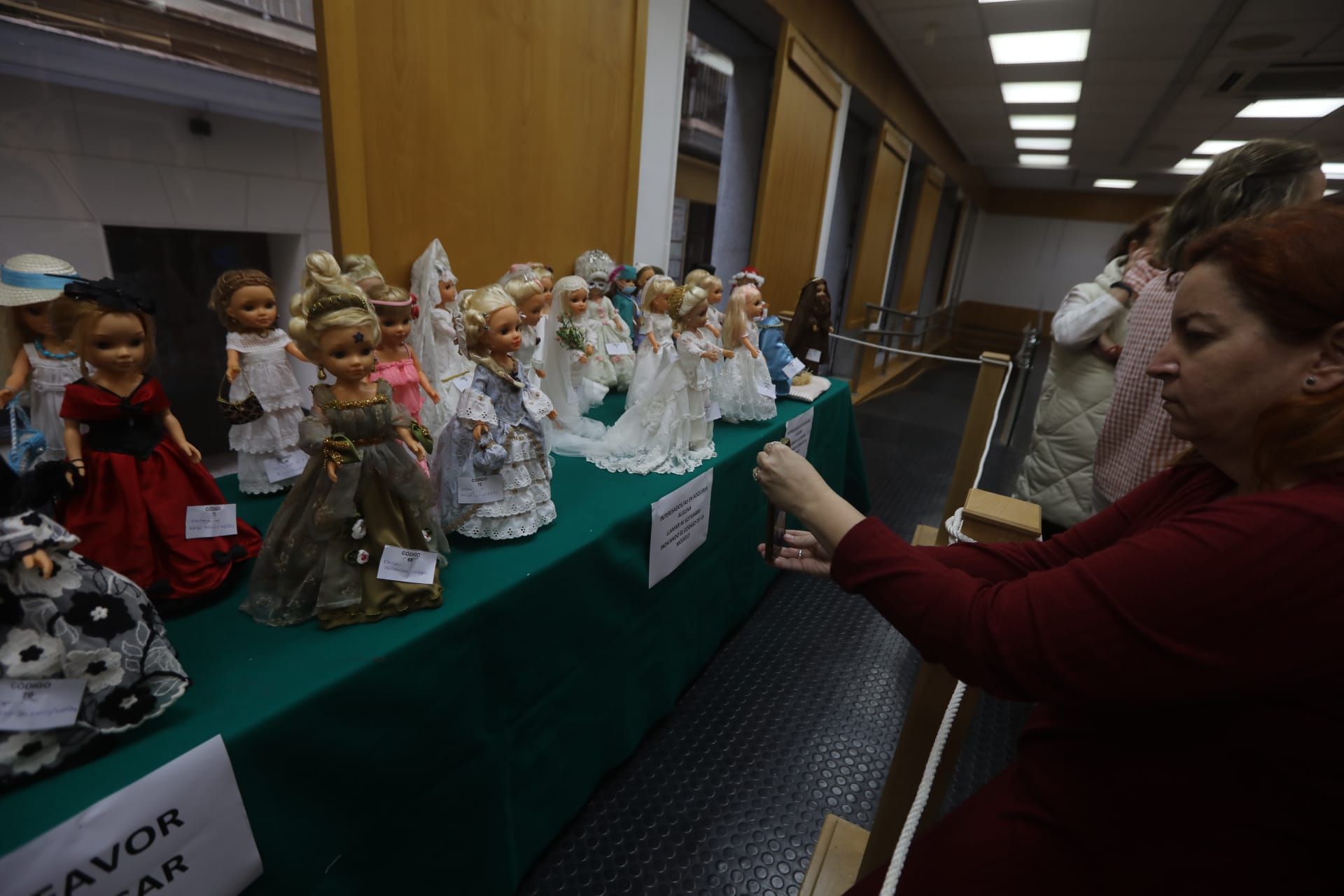 Exposición sobre muñecas Nancy organizada por Afedu