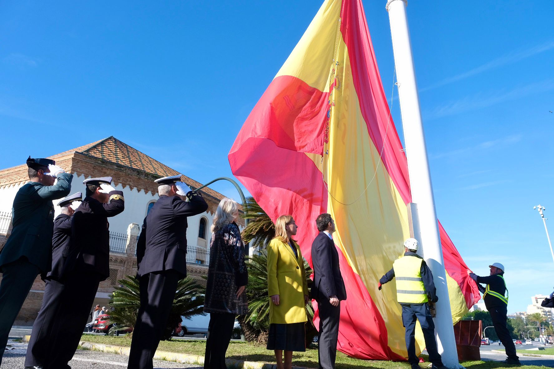 Las imágenes de los actos del Día de la Constitución en Cádiz