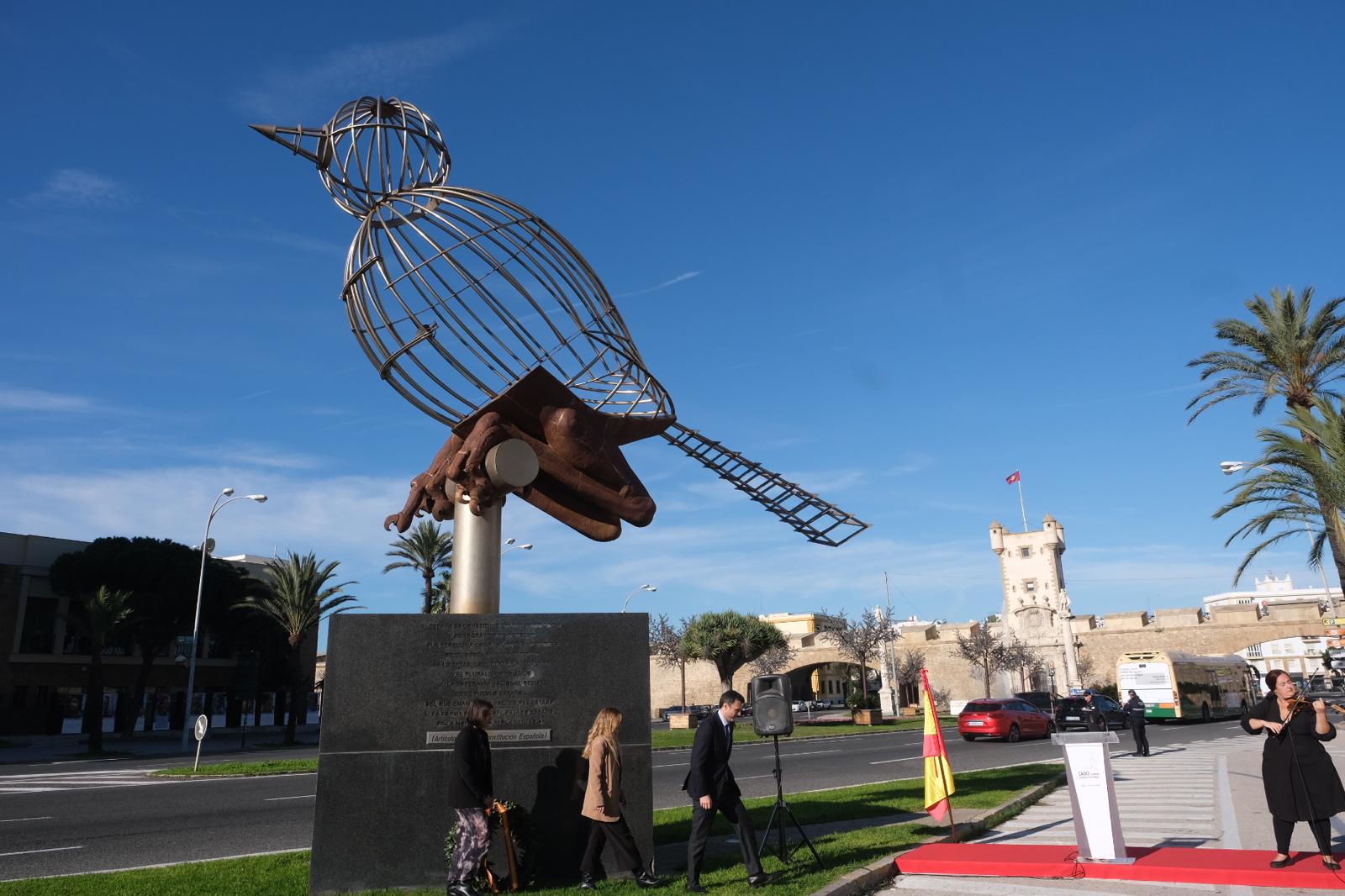 Las imágenes de los actos del Día de la Constitución en Cádiz