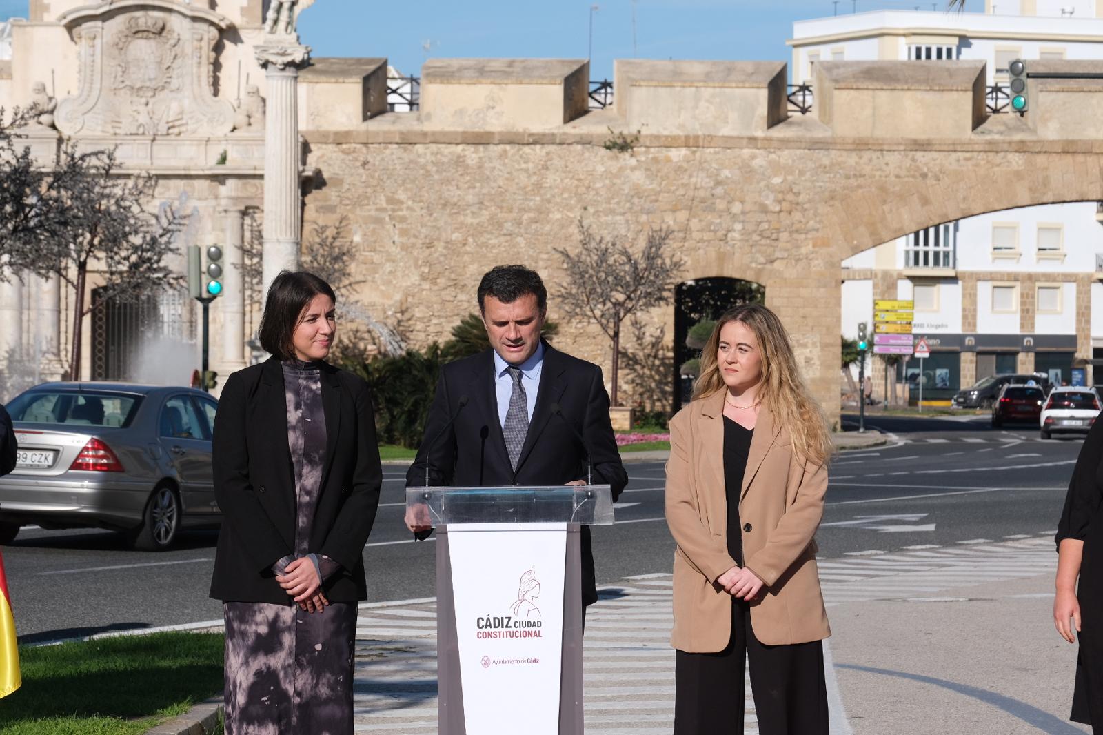 Las imágenes de los actos del Día de la Constitución en Cádiz