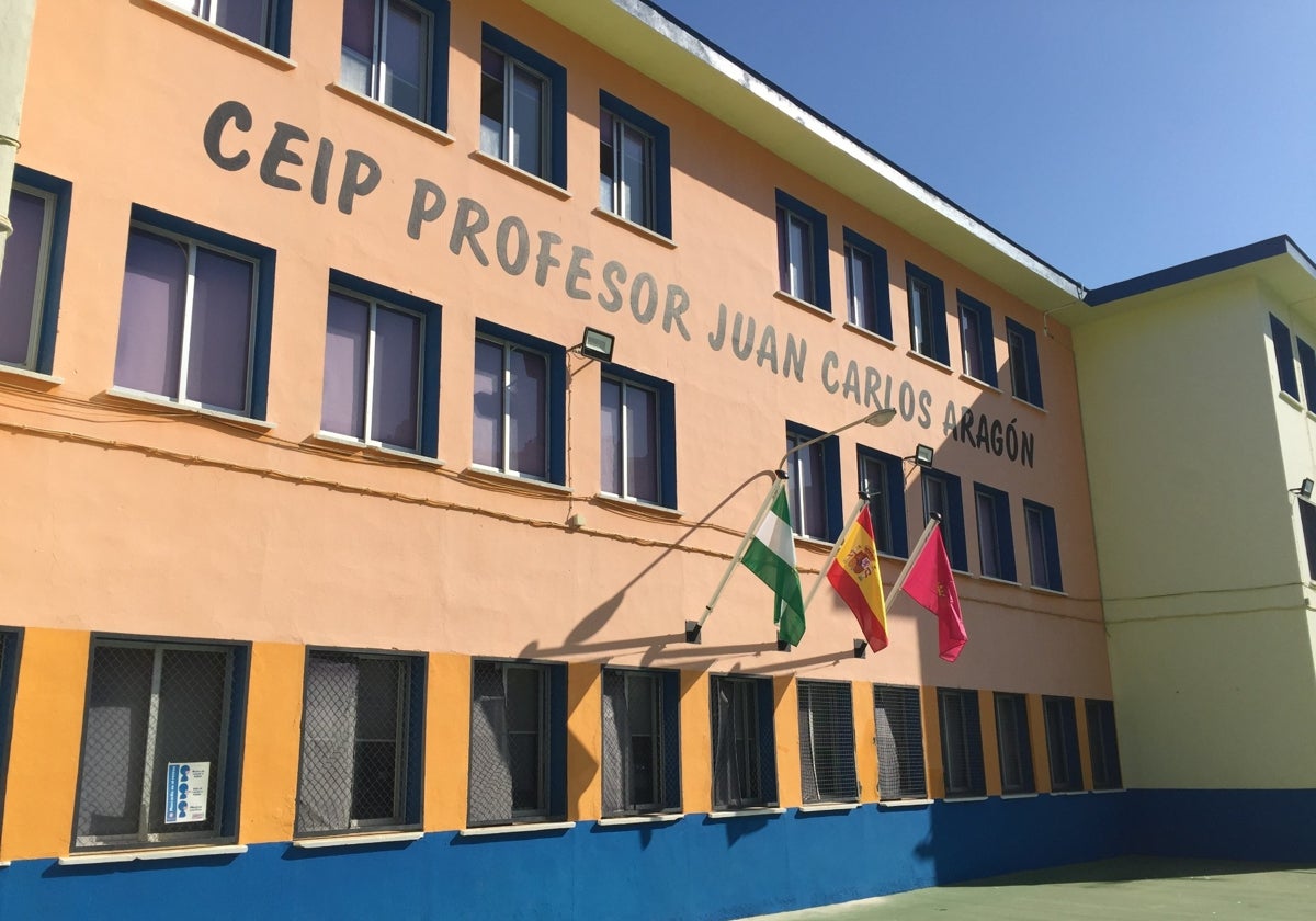 CEIP Profesor Juan Carlos Aragón, uno de los colegios que se beneficiarán de este proyecto.