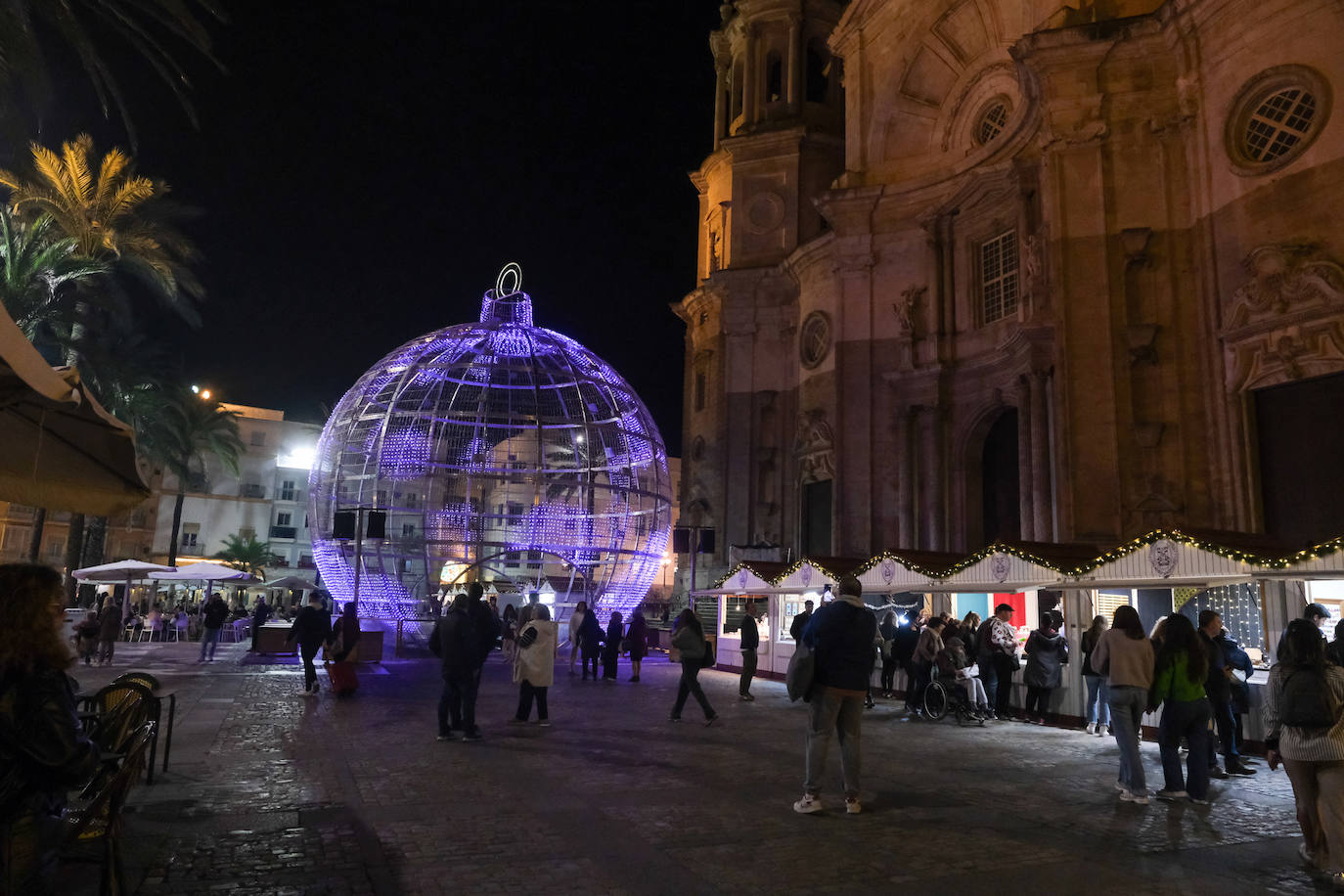 Fotos: Así brilla Cádiz con su alumbrado de Navidad