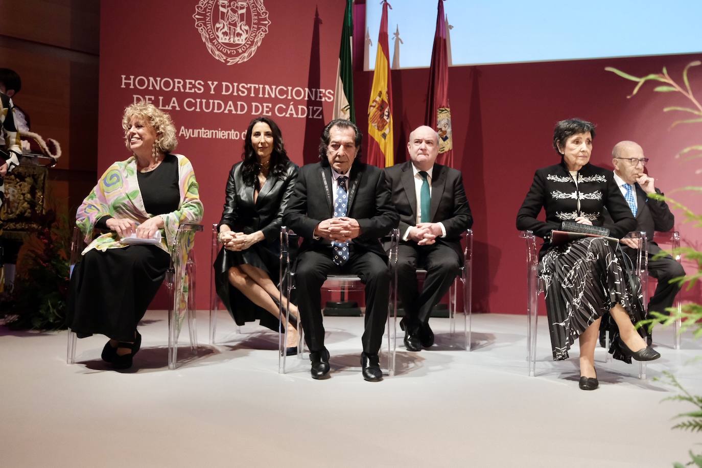 Las imágenes del acto de Honores y Distinciones de Cádiz