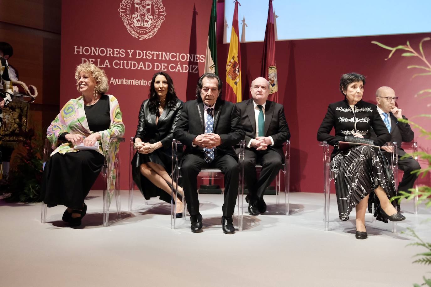 Las imágenes del acto de Honores y Distinciones de Cádiz