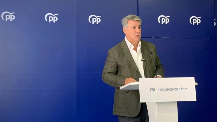 Ignacio Romaní, diputado del PP por Cádiz