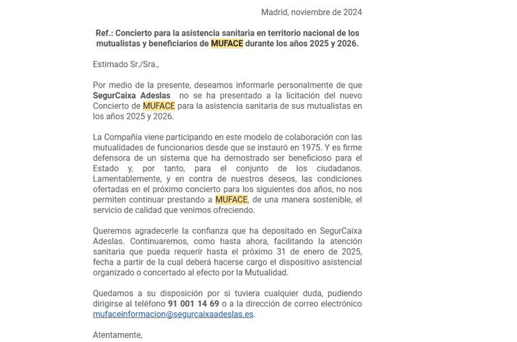 La crisis de Muface pone en jaque la cobertura sanitaria de 35.000 funcionarios gaditanos