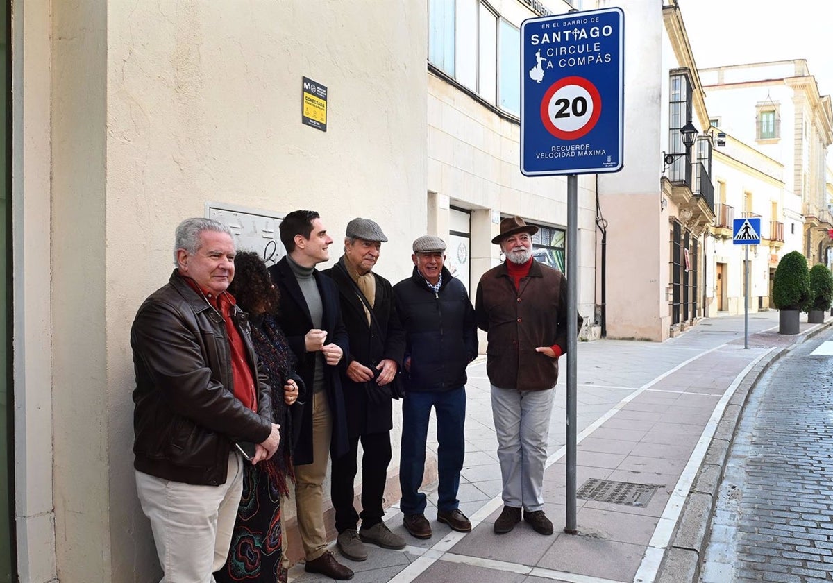 En el barrio de Santiago de Jerez se circula &#039;a compás&#039;