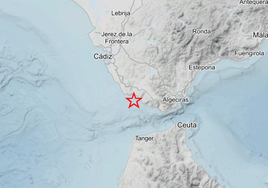 Registrado un terremoto al sur de Barbate de 3.0