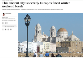 Cádiz: el destino de invierno perfecto para los británicos