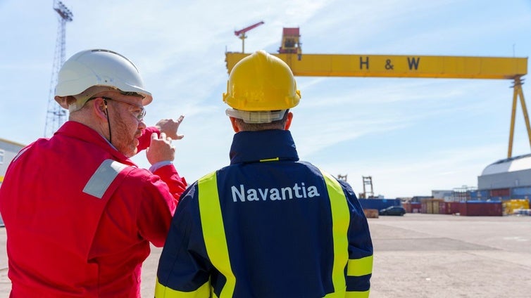 Navantia alcanza un acuerdo para la compra de la británica Harland & Wolff, la constructora del Titanic