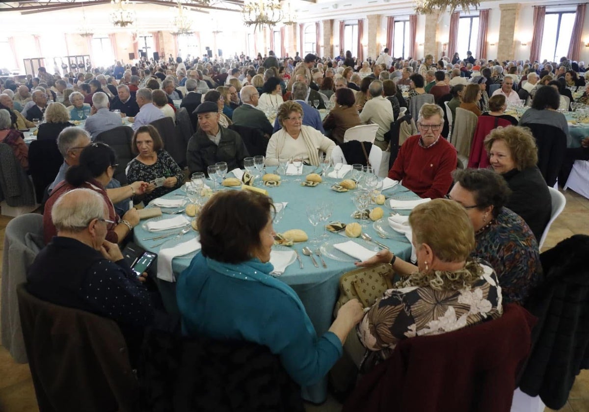 Comida de mayores de Navidad en la que se han detectado casos de intoxicación.