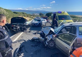 Un muerto en un accidente en la A-2233 en Barbate