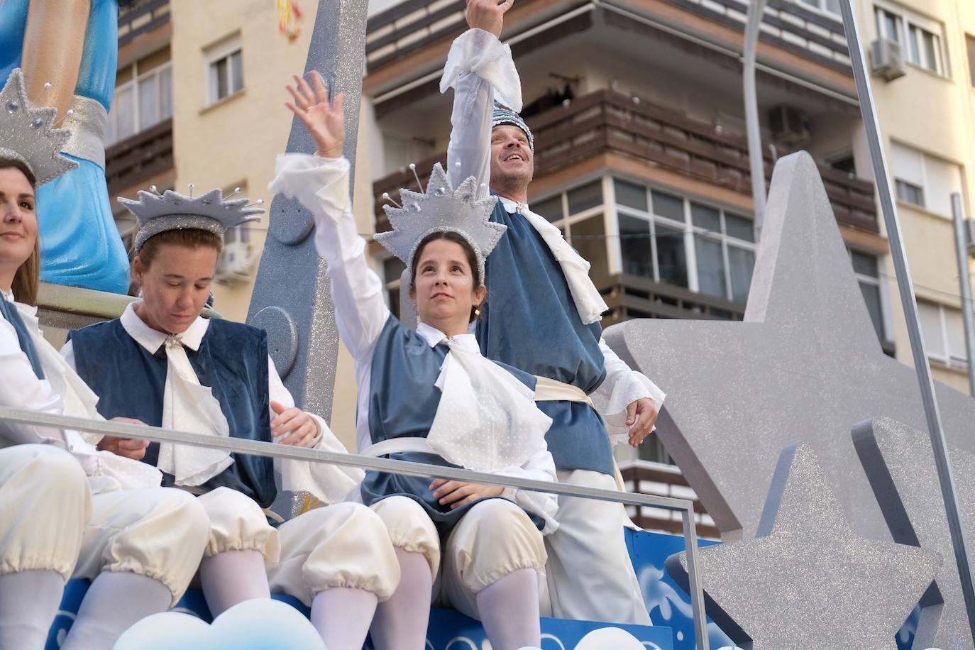 FOTOS: Melchor, Gaspar y Baltasar protagonizan una Cabalgata de cine en Cádiz en 2025