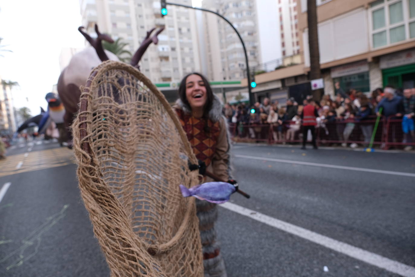 FOTOS: Melchor, Gaspar y Baltasar protagonizan una Cabalgata de cine en Cádiz en 2025