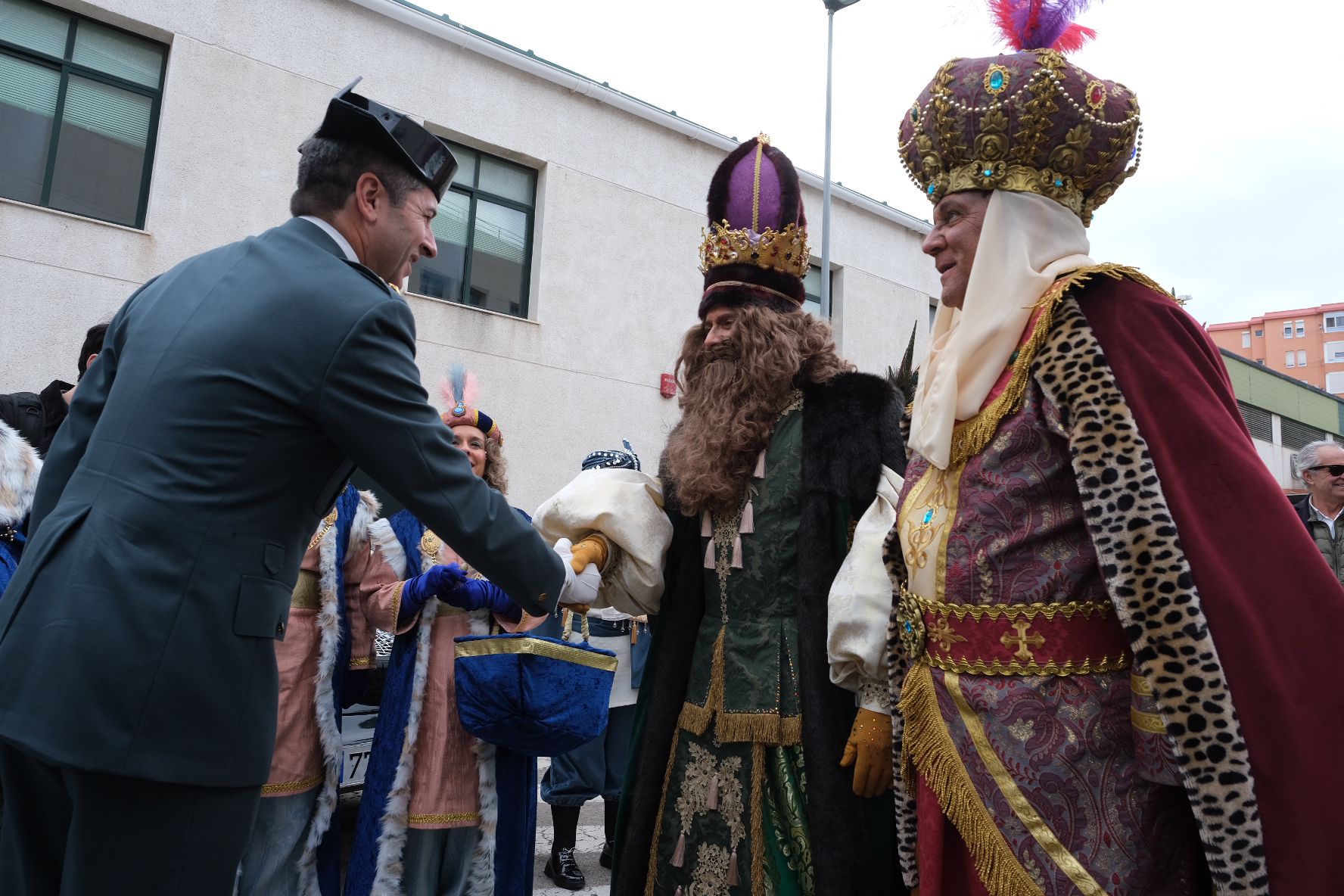 Fotos: Así trabajan los Reyes Magos antes de la Gran Cabalgata de Cádiz