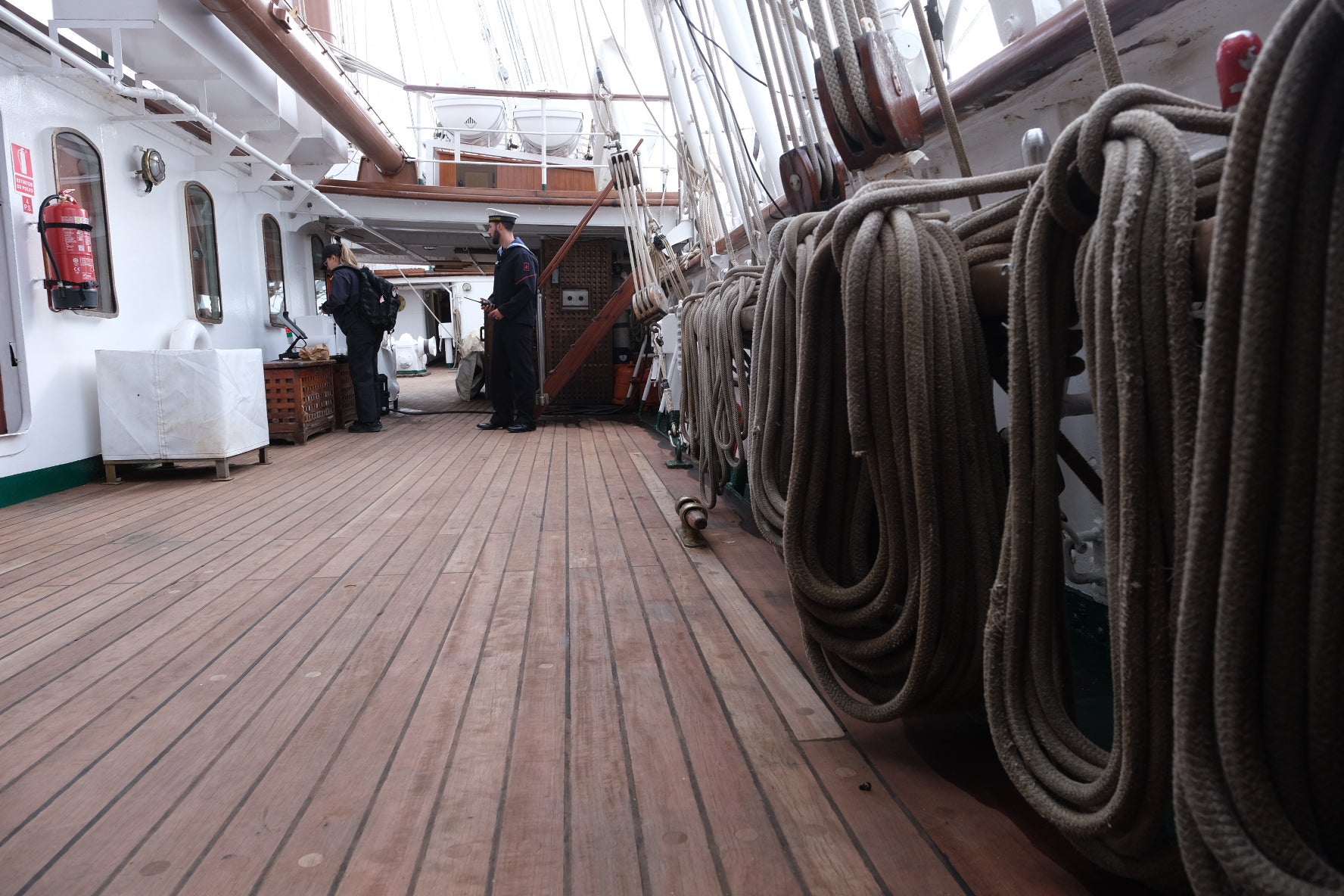 Fotos: La princesa Leonor embarca en Cádiz en el Juan Sebastián Elcano