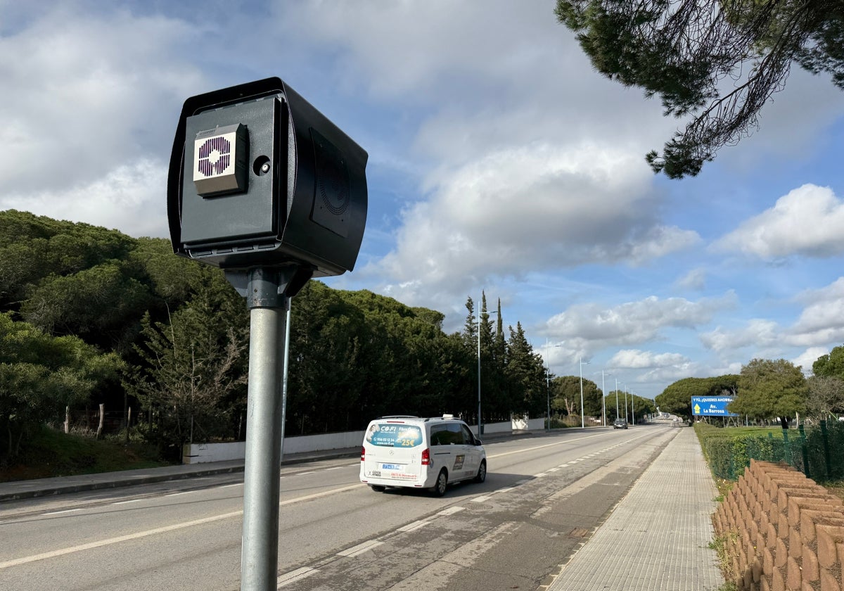 Radar en la carretera Molino Viejo