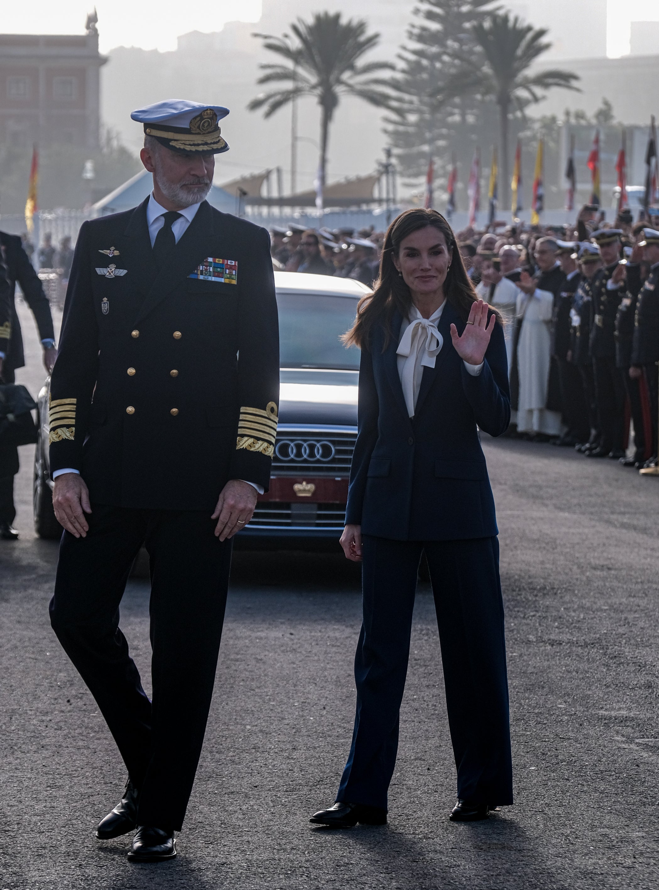 Imágenes de un día histórico en Cádiz: la Princesa Leonor ya navega en el Juan Sebastián de Elcano