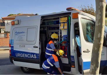 Muere un ciclista de 55 años en la A-373 a la altura de El Bosque