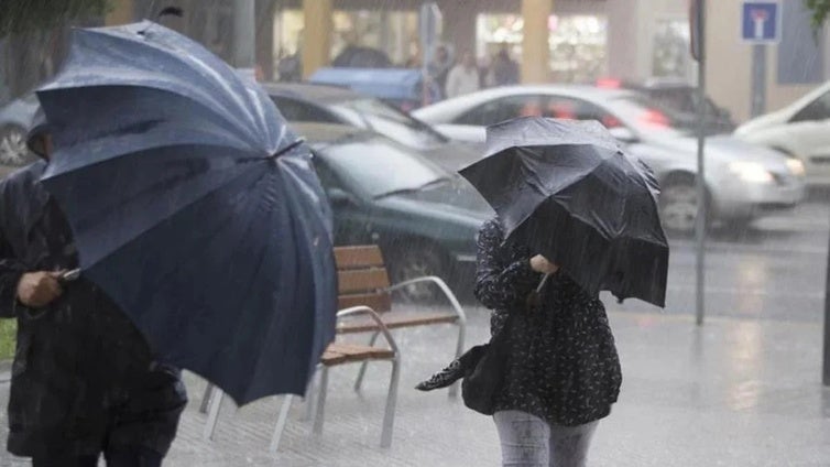 Borrasca Garoé: la Aemet activa avisos amarillos en Cádiz por lluvias intensas