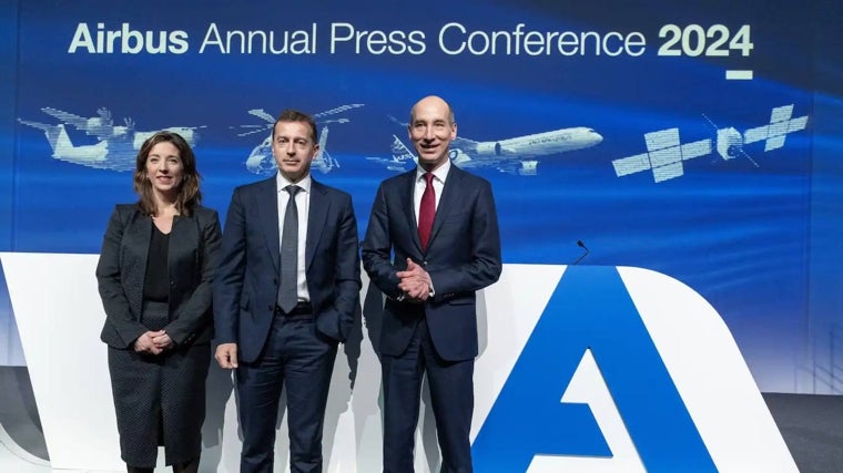 Presentación del balance económico de Airbus del ejercicio 2024