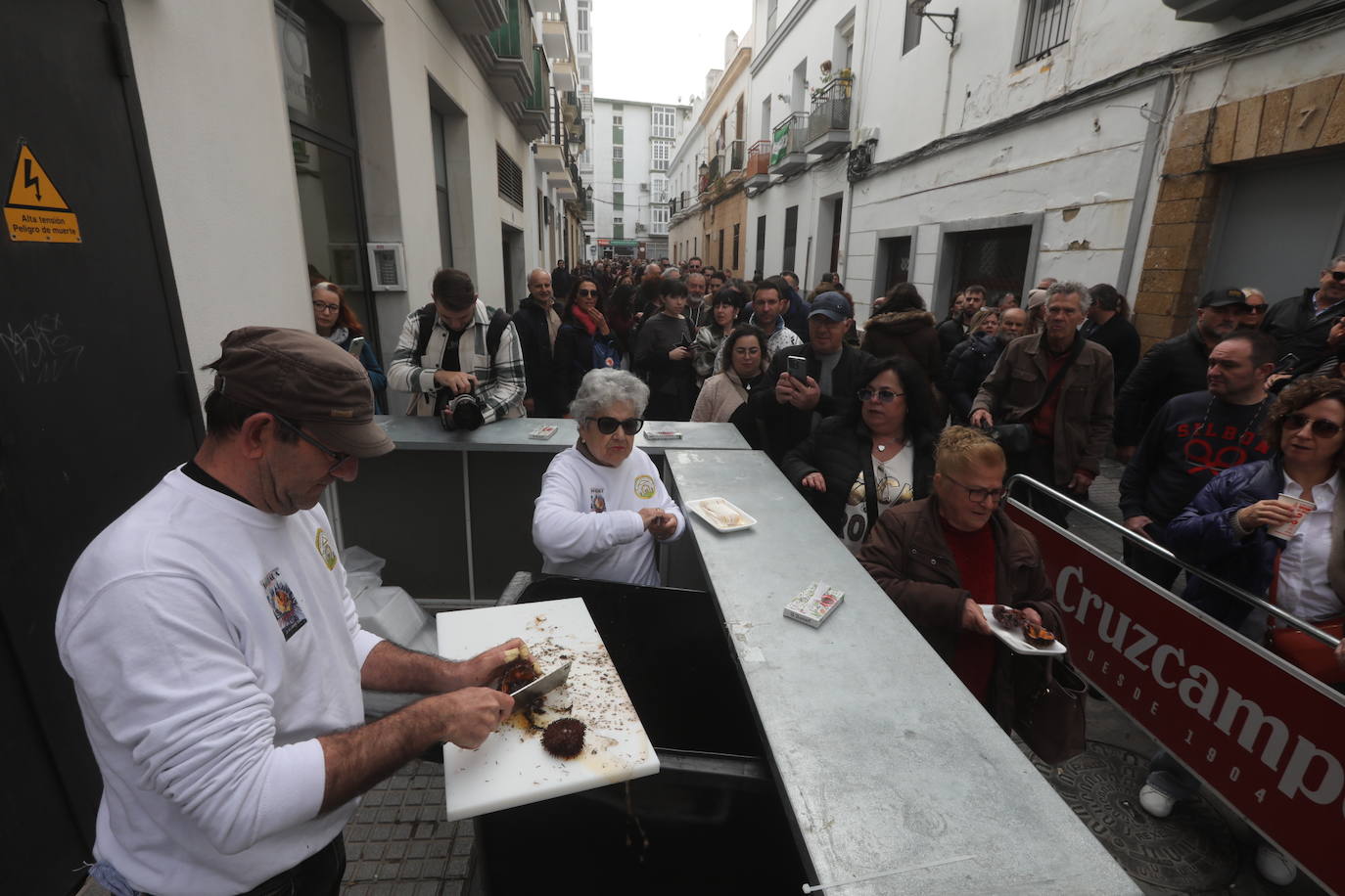 La Erizada llena La Viña de gente y coplas... hasta que la lluvia aguó la fiesta