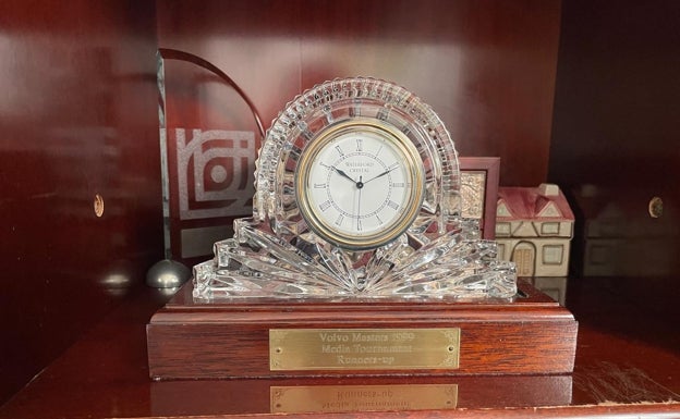 Reloj que ganó en 1999 en un torneo con prensa de todos los países.