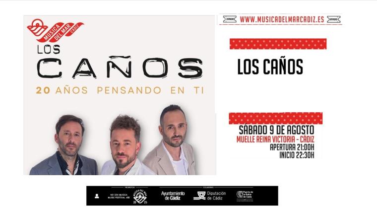 Los Caños dará un concierto en Cádiz este verano en Música del Mar