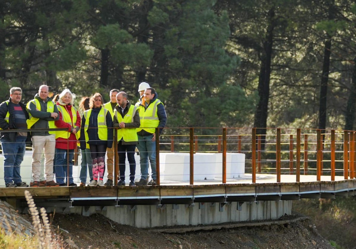 La consejera de Sostenibilidad y Medio Ambiente, Catalina García. en Gazalema