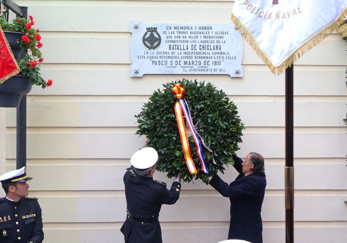 Chiclana conmemora el 214 aniversario de la Batalla de Chiclana