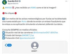 La estafa del sms de «la tormenta severa» llega a Cádiz