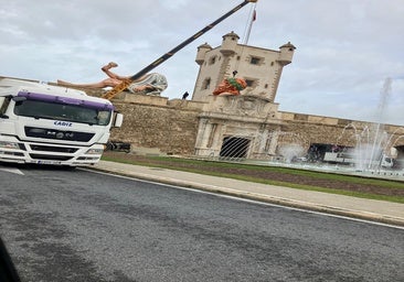 El dios Baco pierde la cabeza con el fin del Carnaval