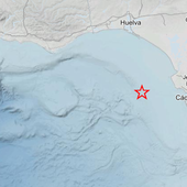 Localización del epicentro del terremoto de 3.8