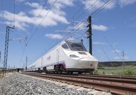 Interrumpen los trenes entre Jimena y Gaucín por un desprendimiento tras las fuertes lluvias