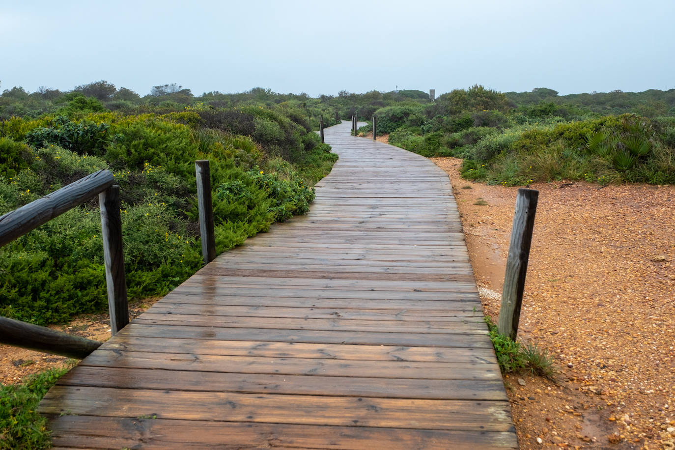 Fotos: Así están las playas gaditanas tras las fuertes lluvias