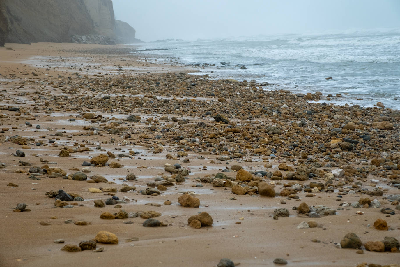 Fotos: Así están las playas gaditanas tras las fuertes lluvias